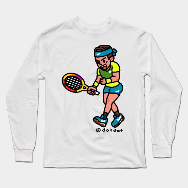 Rafa !!! Long Sleeve T-Shirt by dotbyedot